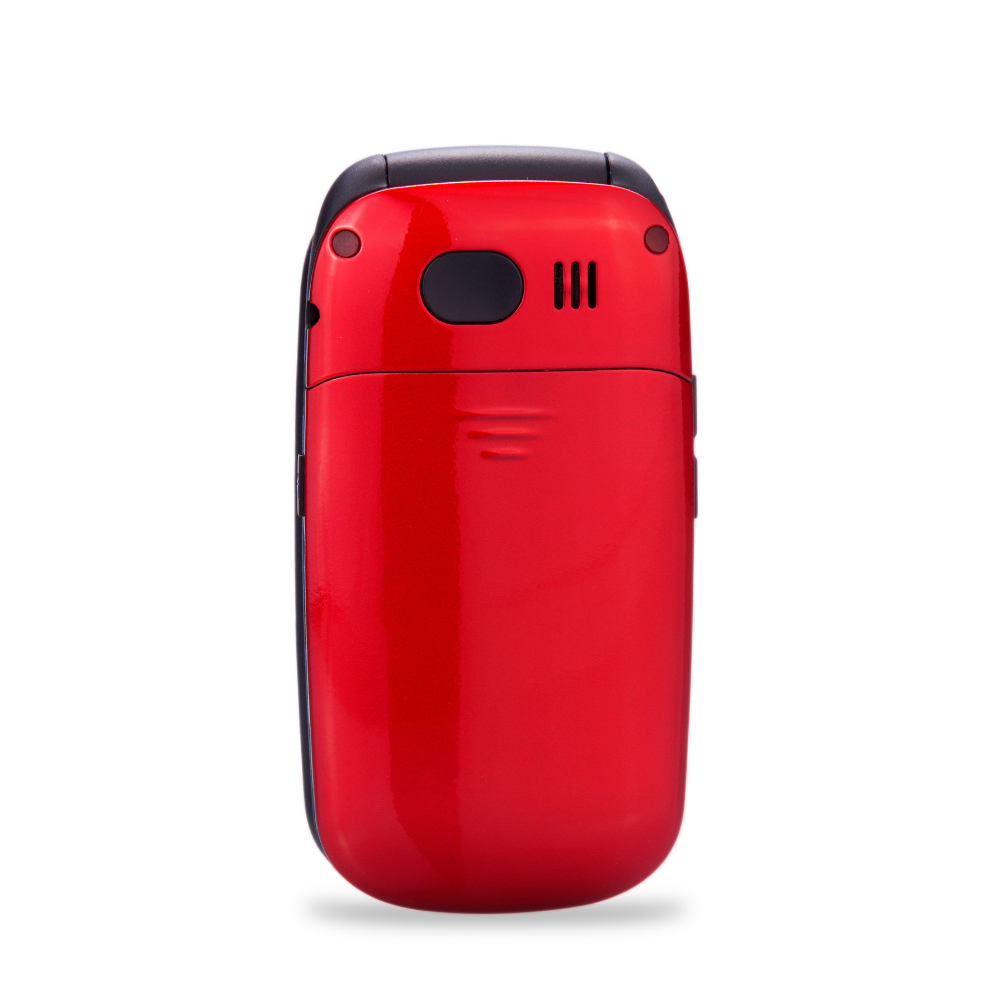 Returned Resale - TTfone Red Lunar TT750 with Giffgaff SIM, No Dock & No 3Pin/UK Mains Charger