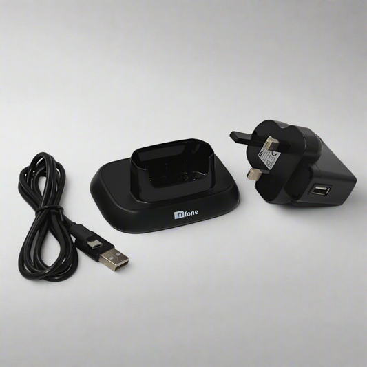 TTfone Spare Docking Cradle Desktop Charger Stand for Star TT300 Mobile