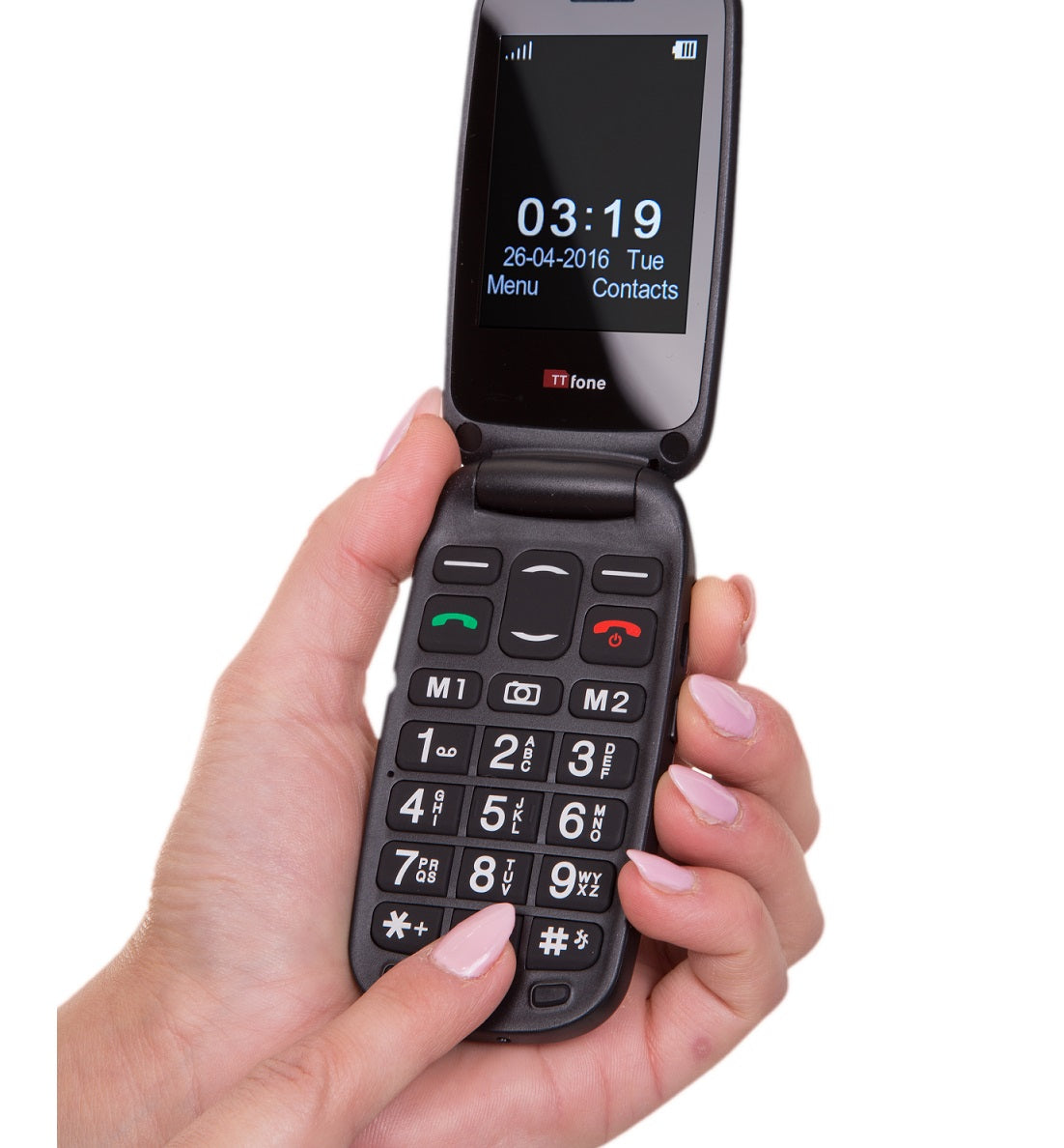 TTfone TT750 Red Lunar Mobile Phone Bundle with Case