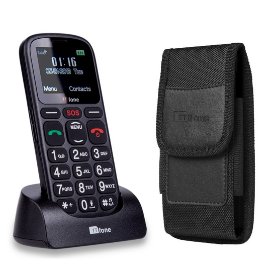 TTfone TT100 Comet Mobile Phone Bundle with Case