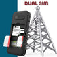 TTfone TT150 Black Dual SIM Mobile with USB Cable, O2 Pay As You Go