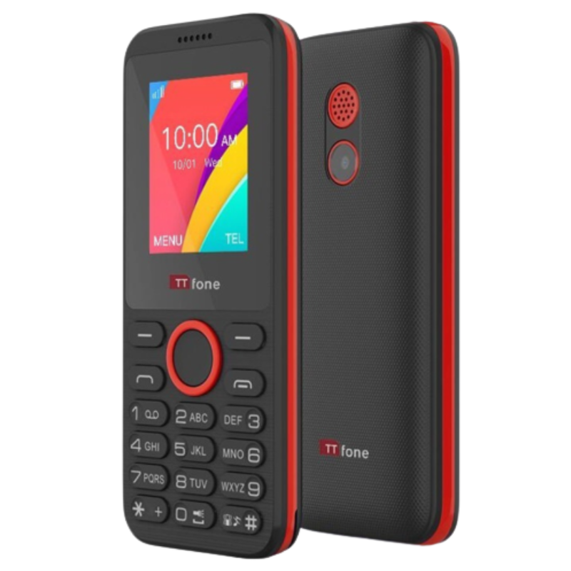 TTfone TT160 Dual SIM - Warehouse Deals with USB Cable and O2 Pay As You Go Sim Card