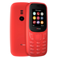 TTfone TT170 Red Dual SIM with Mains Charger, Giff Gaff Pay As You Go