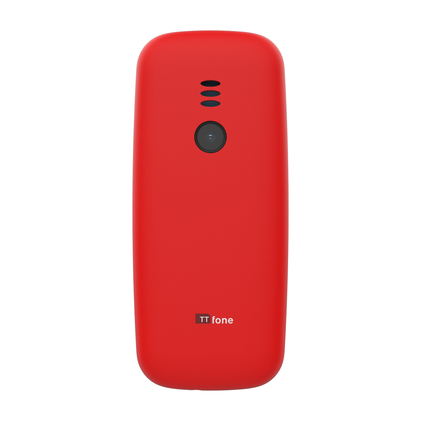 TTfone TT170 Red Dual SIM mobile - Warehouse Deals with USB Cable, O2 Pay As You Go