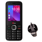 TTfone TT240 Simple Easy to use Whatsapp Mobile Phone with Mains Charger and O2 Pay As You Go Sim Card
