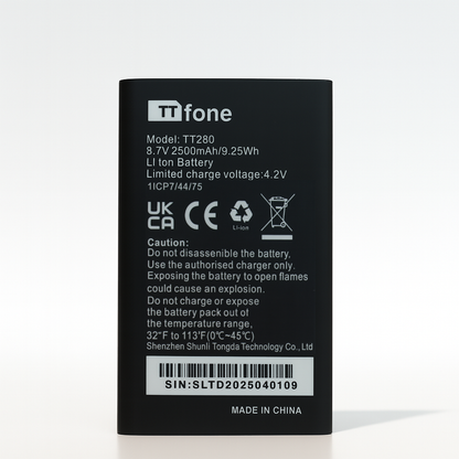 Original TTfone Spare Battery