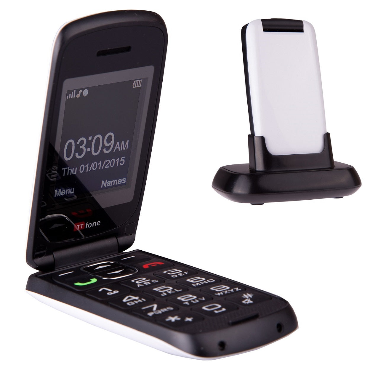 TTfone Star TT300 flip senior phone