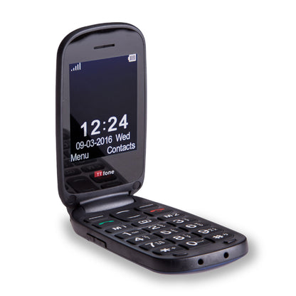 Returned Resale - TTfone Blue Lunar TT750 with Vodafone SIM, No Dock & No 3Pin/UK Mains Charger