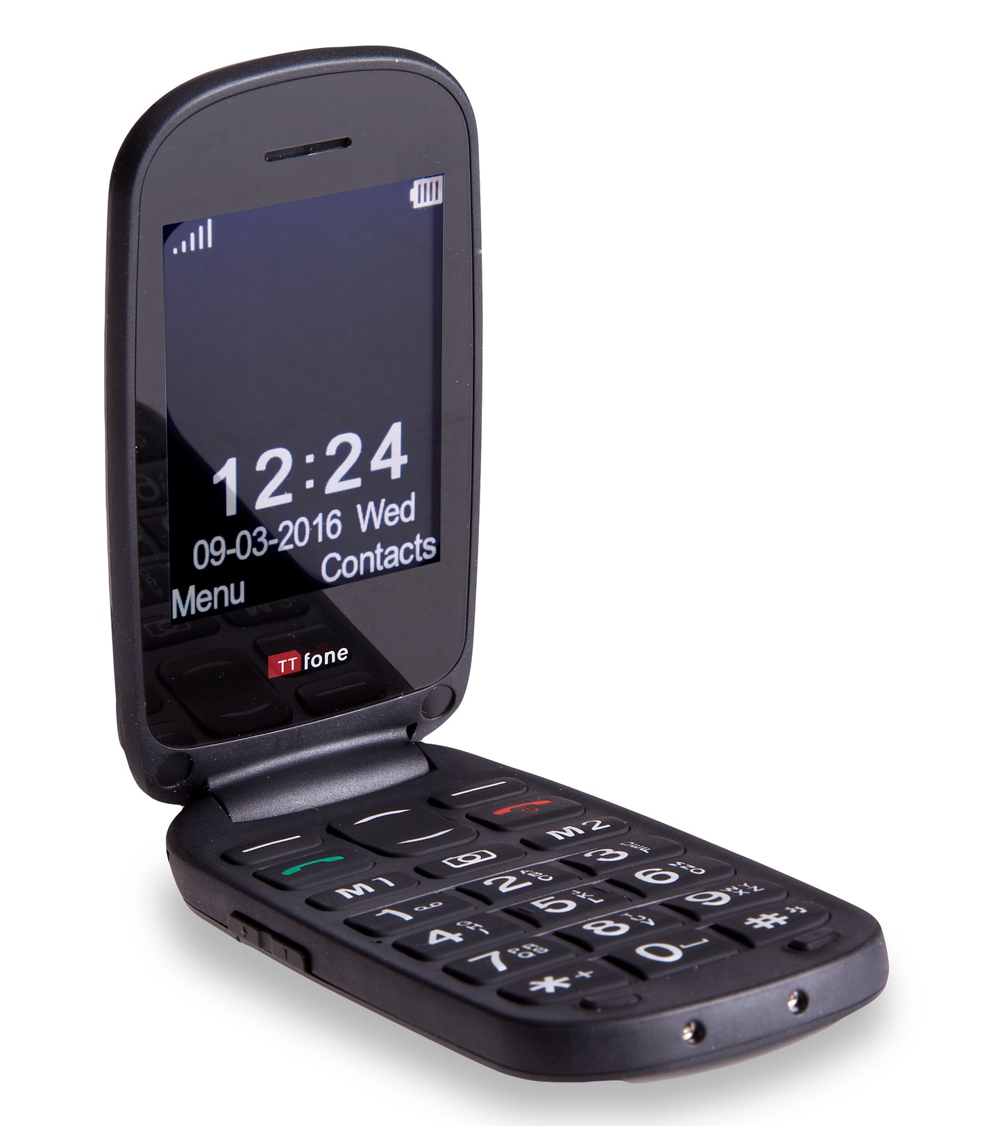 TTfone Black Lunar TT750 No Dock No Charger - Warehouse Deals with Vodafone Pay As You Go