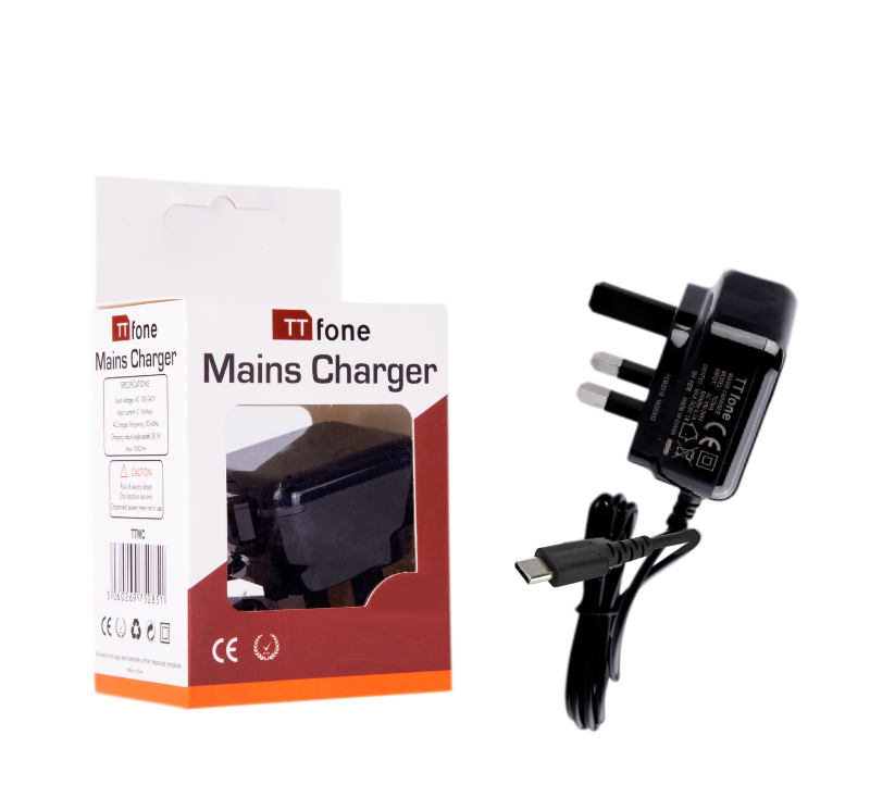 TTfone Original USB TypeC - Mains Charger for TTfone TT220 and TT760