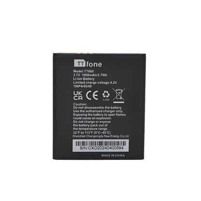 Original TTfone Spare Battery