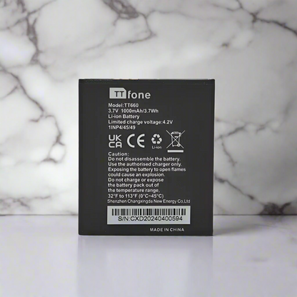 Original TTfone Spare Battery