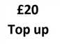Top up credit ‚£20