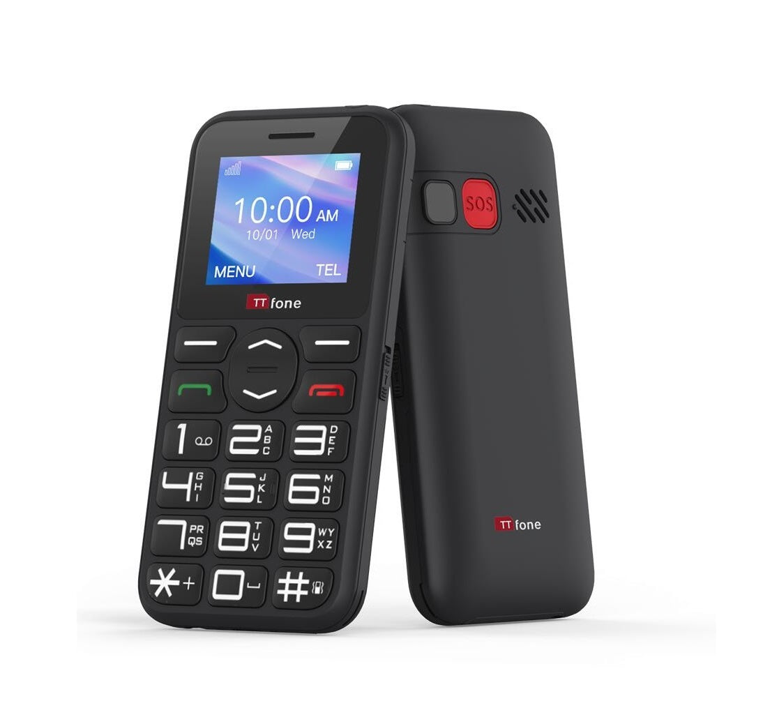 TTfone TT190 - Warehouse Deals with Mains Charger and Giff Gaff Pay As You Go