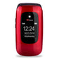 TTfone TT750 Red Lunar Mobile Phone Bundle with Case