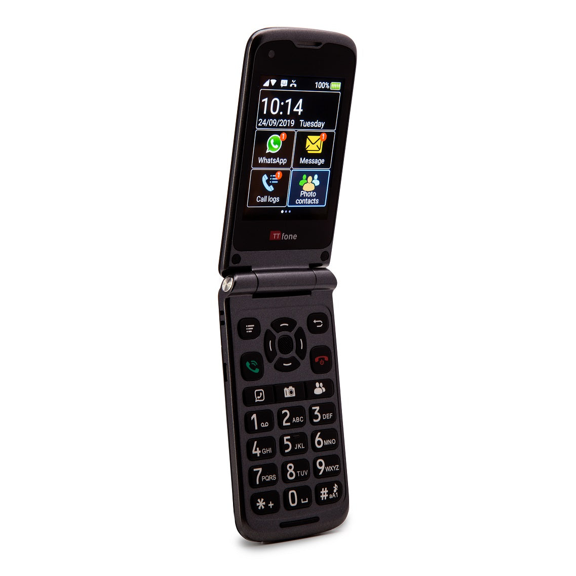 TTfone TT950 Mobile Phone Bundle with Case and Car Charger