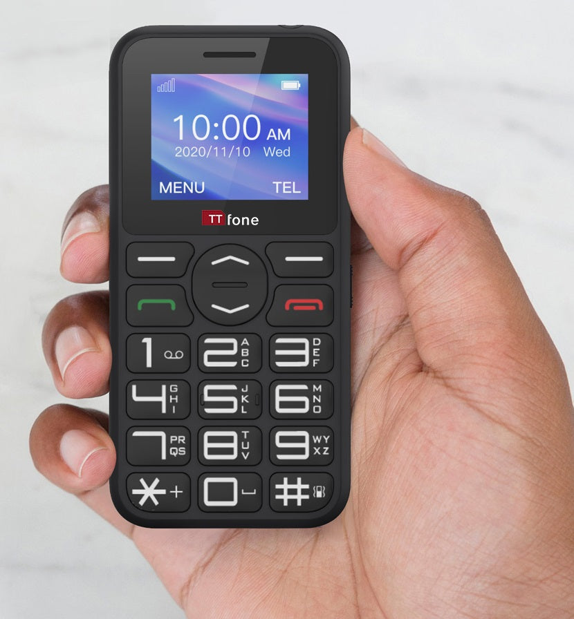 TTfone TT190 - Warehouse Deals with Dock Charger and Vodafone Pay As You Go