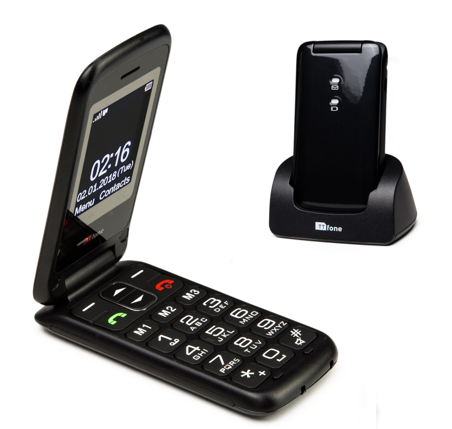TTfone Nova TT650 No Dock Charger - Warehouse Deals with O2 Pay As You Go Sim Card